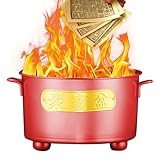 Utilisations multiples : doté d'un couvercle innovant de contrôle de la dispersion des cendres, le brûleur à papier améliore les performances extérieures en gérant efficacement les déchets de papier, offrant une solution pratique pour jeter les déchets dans les jardins ou les champs ouverts