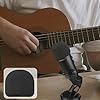 SOULWIT 2Pcs Microphones Pop Filter for Logitech Creators Blue Yeti/Yeti Pro USB, Protective Mic Cover Windscreen Foam - Black #5