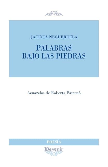 Portada de Palabras bajo las piedras