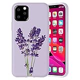  Yoedeg Funda para Apple iPhone 6/6S con Dibujo Diseño 4,7 Pulgada, Funda de Ultra Suave Gel TPU Silicona Carcasa Protección Antigolpes Resistente Bumper Cover para iPhone 6S, Lavanda