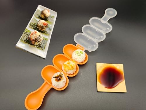 Coctelera de bolas de arroz y molde de sushi casero para cocina japonesa 6