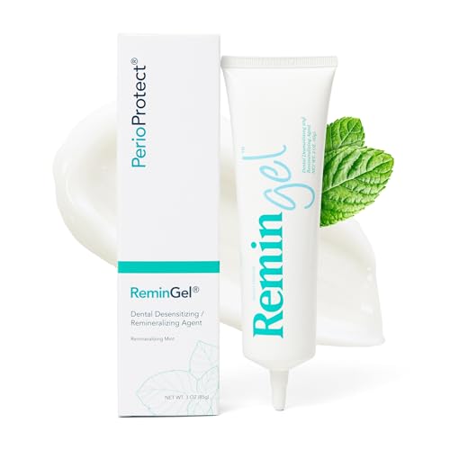 ReminGel Hydroxyapatite Tooth Remineralization Gel - Strengthen Enamel Repair Teeth & Reduce Sensitivity - Fluoride-Free Remineralizing Treatment for Tooth Decay Prevention
