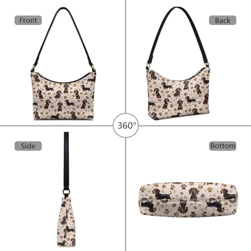 Bolso Clutch Tote de Cuero para Mujer con Bolsillo Interno miniatura 4