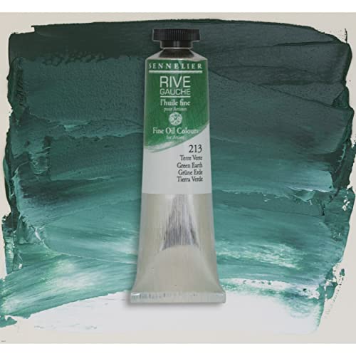 Image of Sennelier Rive Gauche Artist Oil Color 40 ml Green Earth