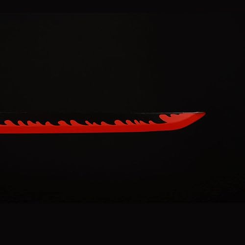 Miniatura 3 de Espadas de cosplay Agatsuma Zenitsu Samurai, espada Katana, espada de juguete de plástico para juego de disfraces, Halloween, cosplay, regalo, 4030