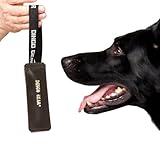 Dingo Gear Beißwurst Hundespielzeug Handarbeit genarbtem Leder für Training IGP IPO Obiedence Hundetraining Ausbildung S00233