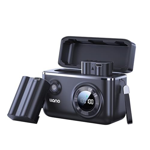 llano 2-Pack EN-EL3e USB-C Batteries and Charger for Nikon D50 D70 D70s D700 D300S D300 D100 D200 D80 D90 Dual Charger with Smart Display Snap Cover