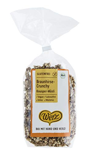 Werz Bio Braunhirse Crunchy, glutenfrei (1 x 250 gr)