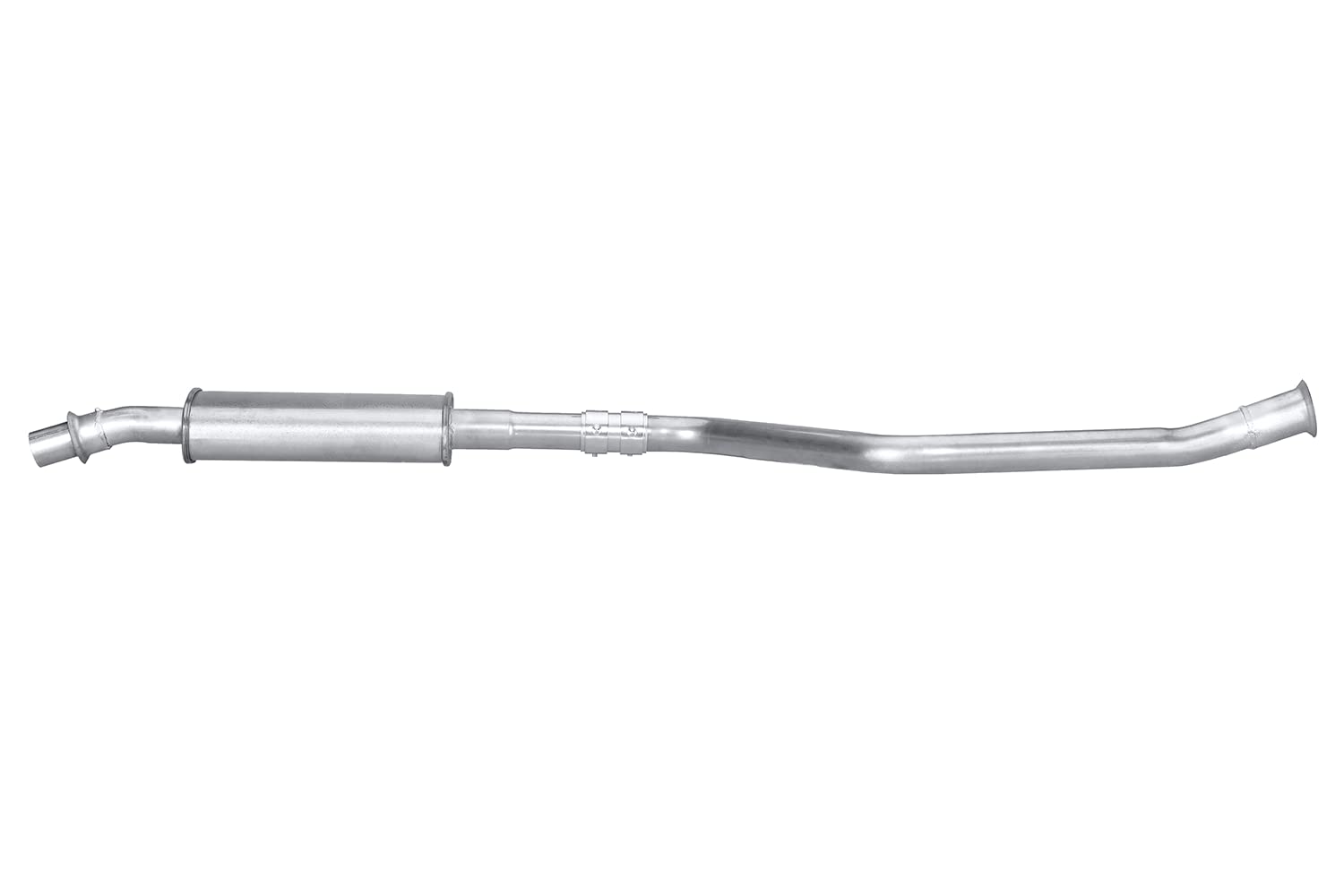 HELLA 8LC 366 023-371 Tłumik środkowy - Easy2Fit® Kit - w środku - dwuczęściowy - Komplet z elementami do montażu