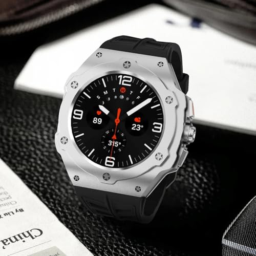 Kit boîtier acier inoxydable Ultra 47mm avec bracelet caoutchouc