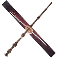 Aomig Varita Magica, Varita Mago de 31cm, Varita de Sauco de