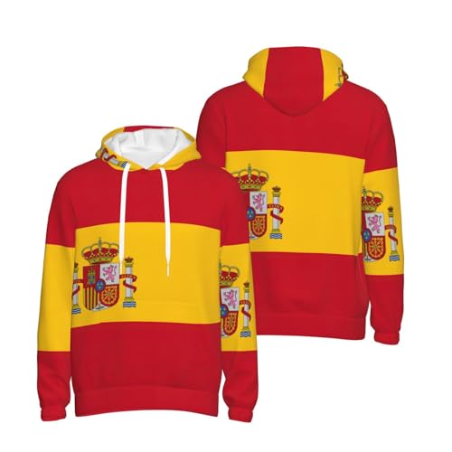 Sweat à capuche espagnol pour homme en coton épais