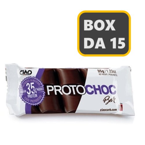 Ciao Carb Protochoc Bar Box de 15 x 35 g.