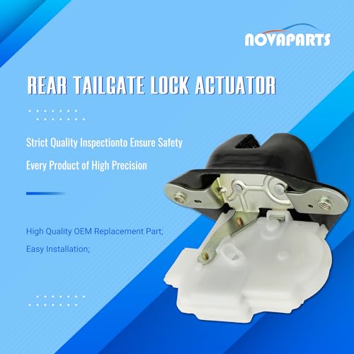 Image of NOVAPARTS Rear Tailgate Lock Actuator 74800TF0J02 for Honda CR-V 2012-2016, Odyssey 2011-2017, Pilot 2012-2015 & RDX 2010-2012 Lock Assembly Replaces # 74800-TF0-J02 74800-TF0-J01