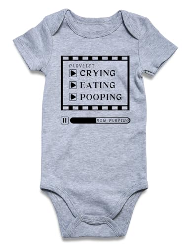 Image of UNIFACO Baby Boy Girl Funny Clothes 3-6 Months Mom To Be Gift Infant Romper One Piece Bodysuits Outfits, A-playlist