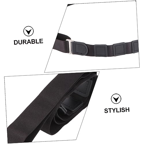 2pcs Adjustable Non- Shirt Holders Antislip Straps for Men Women Elastic Belts for Shirts Prevent Wrinkles Comfortable Wear-resistant Design3