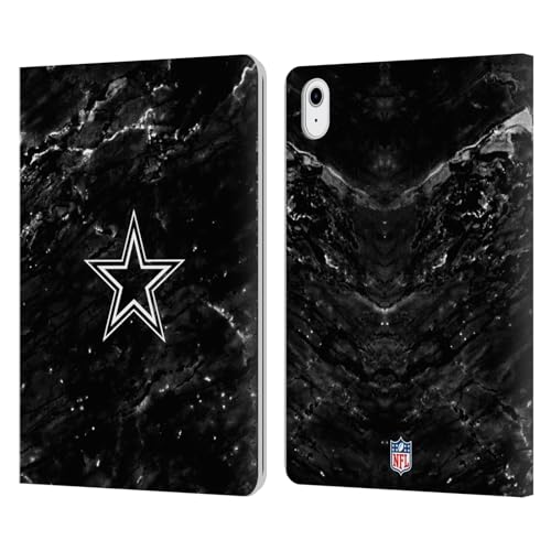 Carcasa de cuero para iPad Air 2020 de Head Case Designs con acabado mármol Dallas Cowboys