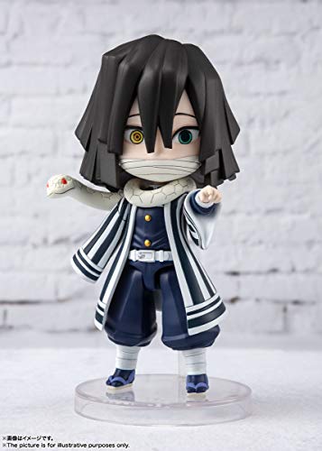 Image of TAMASHII NATIONS - Demon Slayer: Kimetsu no Yaiba - Iguro Obanai, Bandai Spirits Figuarts mini Action Figure