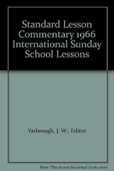 Hardcover Standard Lesson Commentary 1966 International Sunday School Lessons Book