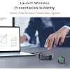 BenQ InstaShow WDC15, 4K UHD Wireless Presentation System with USB-C & HDMI Button, No App Required, USB Touchscreen Control,128-bit Encryption and CVSS 4.0 Certification for Secure presentations