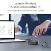BenQ InstaShow WDC15, 4K UHD Wireless Presentation System with USB-C & HDMI Button, No App Required, USB Touchscreen Control,128-bit Encryption and CVSS 4.0 Certification for Secure presentations