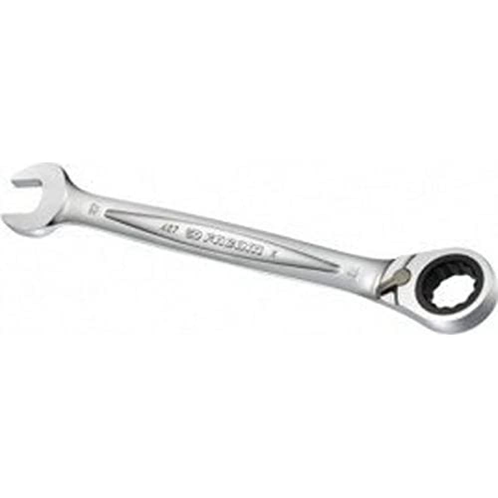 Facom Combination Ratchet Spanner, 22mm, Metric, Double Ended, 287 mm Overall
