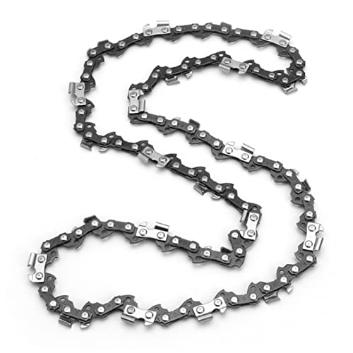 Tsikuxm Kettensägenkettenketten-Kette, Sägekette Edelstahl-Halbmeißelkette 3/8 Zoll-Kettennummer ist 57… – Bild 8