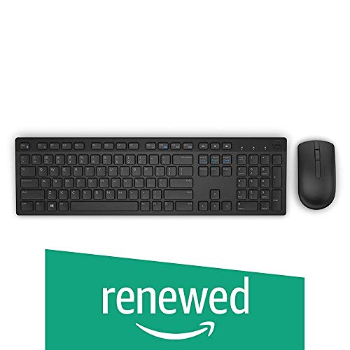 Dell KM636 Wireless Keyboard & Mouse Combo (5WH32) (Renewed)