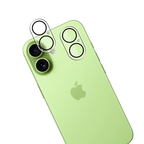 【2枚セット】対応 iPhone 17/iPhone 16 用のカメラフィルム レンズ 保護カバー 簡単貼り付け 対応 iPhone 17 カメラフィルム保護 レンズ全面保護 自動吸着 防塵 指紋防止 PCduoduo