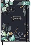 Un regalo para ti o para otros: ideal para principiantes o como un dulce regalo, este elegante diario hará que quieras dejar el teléfono móvil y sacar el bolígrafo. Distancia entre los puntos: 0,5 cm.