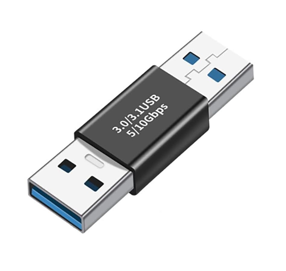 USB Male to UsbMale Connector, USB3.0 to 3.1 Adapter, USB-A Male Joiner Plug Coupler Extender USB3.1 Gen 2 Super Speed Charging and Upto 10Gbps Transfer Speed Type A-image-13