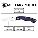 Spyderco Military Model Signature USA-Made Knife with 4