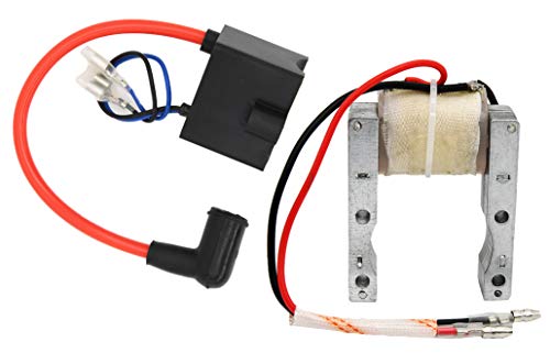 Performance Cdi Ignition Coil&Magneto Coil&Spark Plug For 49Cc 50Cc 60Cc 66Cc 80Cc 2-Stroke Bike Bicycle Motorcycle Engine #TOP5