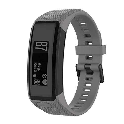 QGHXO Band for Garmin Vivosmart HR, Soft Adjustable Replacement Watch Band for Garmin Vivosmart HR, One Size (No Tracker, Replacement Bands Only)