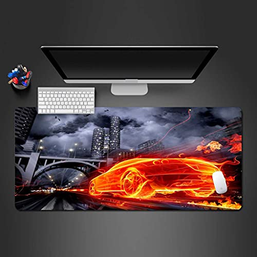 Tapis de souris gaming XXL 1000x500 mm avec base en caoutchouc antidérapante