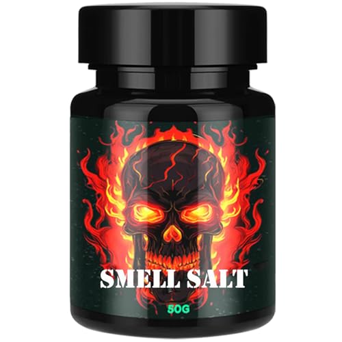 Powerful Smeling Salts for Athletes Strong Aromatic Salts for Powerlifting Football and Fitness Extra Strength Scent Pack of 1