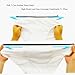 Braguitas Desechables de Ropa Interior de algodón para Hombres Briefs para Viajes...