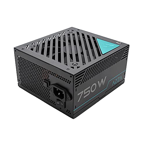 AZZA 750W PC-Netzteil, modular, 80+ Gold, schwarz, 4X PCIe, Kabel-Management