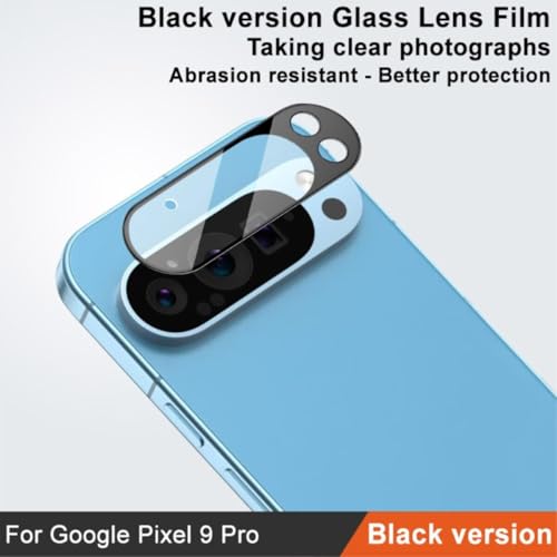 Image of ScreenUp Tempered Glass For Google Pixel 9 Pro - Ultra Clear, 9H Scratch Resistant, Full Coverage, Easy Install Screen Protector