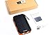 KaruSale Solar Power Bank Portable Charger 50000mah Battery Pack QC3.0 Fast Charging 20W 2 USB Waterproof Camping Travel External Backup Phone for iPhone, for Samsung, Android (Orange)