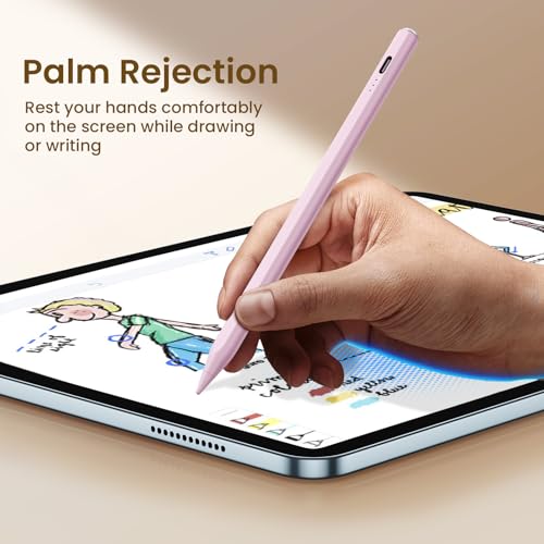 Hastraith Stylus Pen for iPad 2018-2026,13Min Fast Charge Apple iPad Pencil - image 5