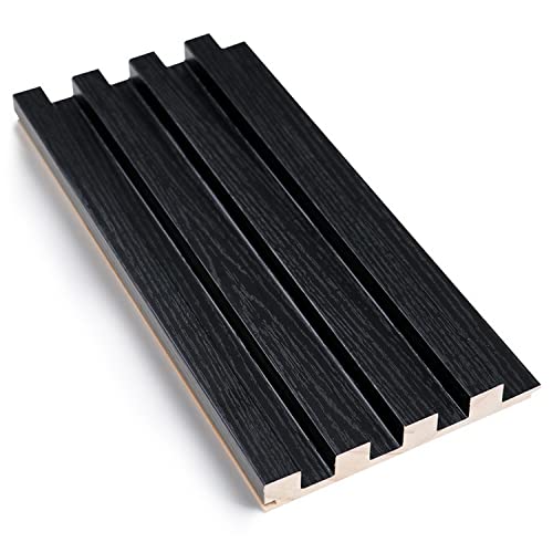 93 in. x 6 in x 0.8 in. Solid Wood Wall Siding Board (Set of 3pc) - 3pc+1pc EndTrim