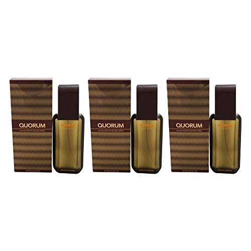 Quorum by Antonio Puig for Men - 3.4 oz EDT Spray - (Pack of 3)