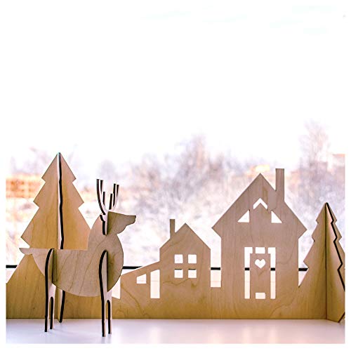 Lotfancy Plywood Sheets For Crafts, 14Pc Blank Unfinished Basswood Sheets, Thin Rectangle Wood Board Cutouts Pieces, 2 Sizes - 12Pc 150X100Mm (6X4In), 2Pc 300X200Mm (12X8In) #TOP6