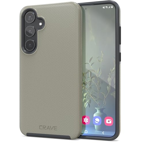 Image of Crave for Samsung Galaxy S24 Plus Case, Shockproof Protection Dual Layer Case for Samsung Galaxy S24 Plus (6.7 inch) - Sand