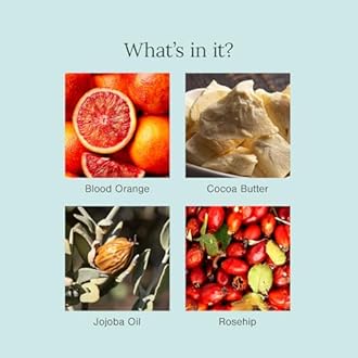 Juicy Chemistry Blood Orange & Rosehip Lipbalm, 10 g | Organic Lip Balm for Dark, Pigmented, Dry & Chapped Lips | Enriched with Vitamin A, C, E & Ceramides | Clinically Tested | For Men, Women & Kids