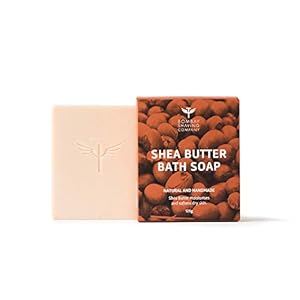 Bombay Shaving Company Shea Butter Moisturizing Bath Soap with Extra Virgin Coconut Oil and honey for dry skin, 125g