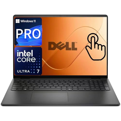 Dell �r�W�l�X�N���X16�C���`�^�b�`�X�N���[���m�[�g�p�\�R���AIntel 10-Core 7 150U (�ő�5.4GHz)�A16�C���` FHD+ 300-Nits�A32GB DDR5�A1TB SSD�AWi-Fi 6�A�o�b�N���C�gKB�ACopilot 