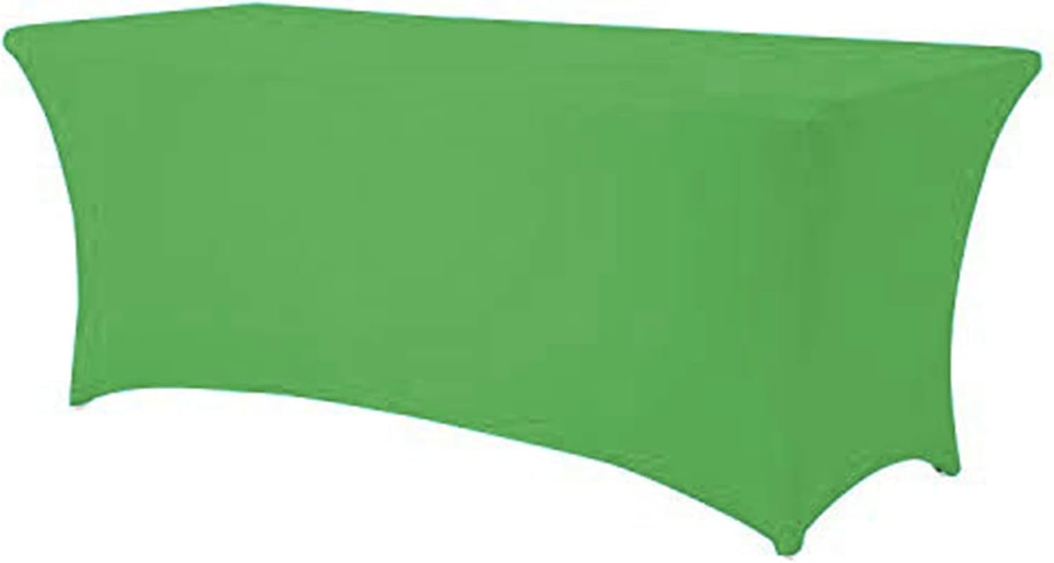 Nappe de patio extensible orange de 5ft pour habiller vos buffets de fête de mariage en extérieur