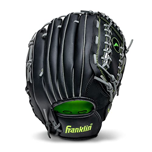 Franklin Sports Baseball + Softball Gloves – Field Master Adult + Youth Baseball + Softball Gloves – Right Hand + Left Hand Gloves – Infield + Outfield Mitts – Multiple Sizes + Colors